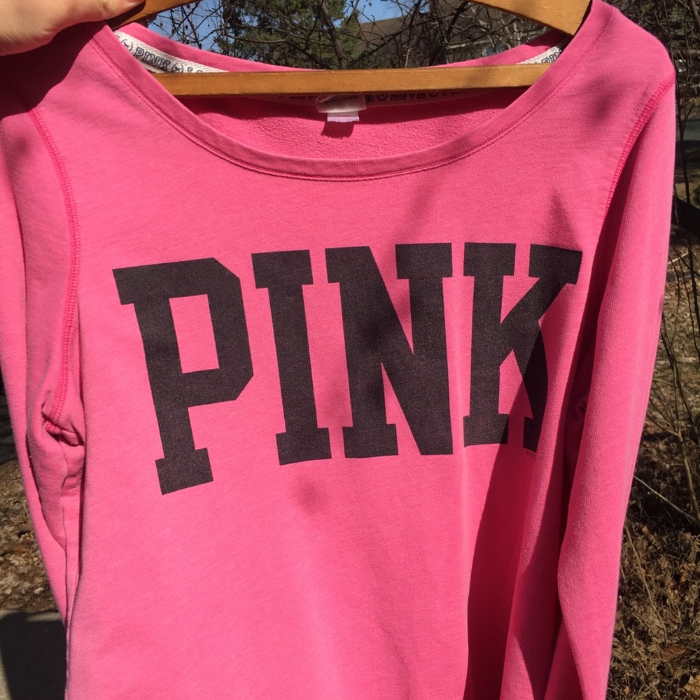 Comfy PINK long sleeve top!